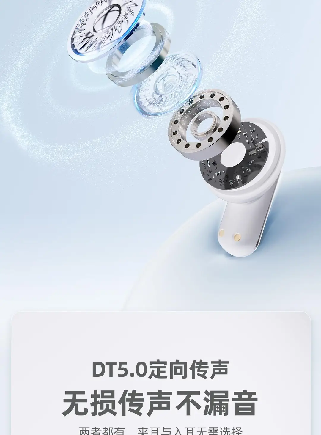 2026 New Model Dual Earphones Wireless Bluetooth Ear Clip Type Semi-In-Ear Style Fully Upgraded Gaming Noise Reduction Ultra-Long Battery Life — feature 9