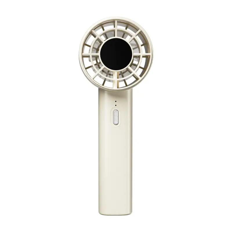 Handheld Small Fan, Portable Rechargeable Desktop Electric Fan, Strong Wind, Long-Lasting Cooling, USB Rechargeable Small Fan