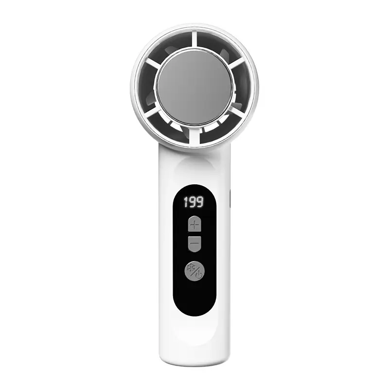 Handheld Small Fan, Portable Rechargeable Desktop Electric Fan, Strong Wind, Long-Lasting Cooling, USB Rechargeable Small Fan