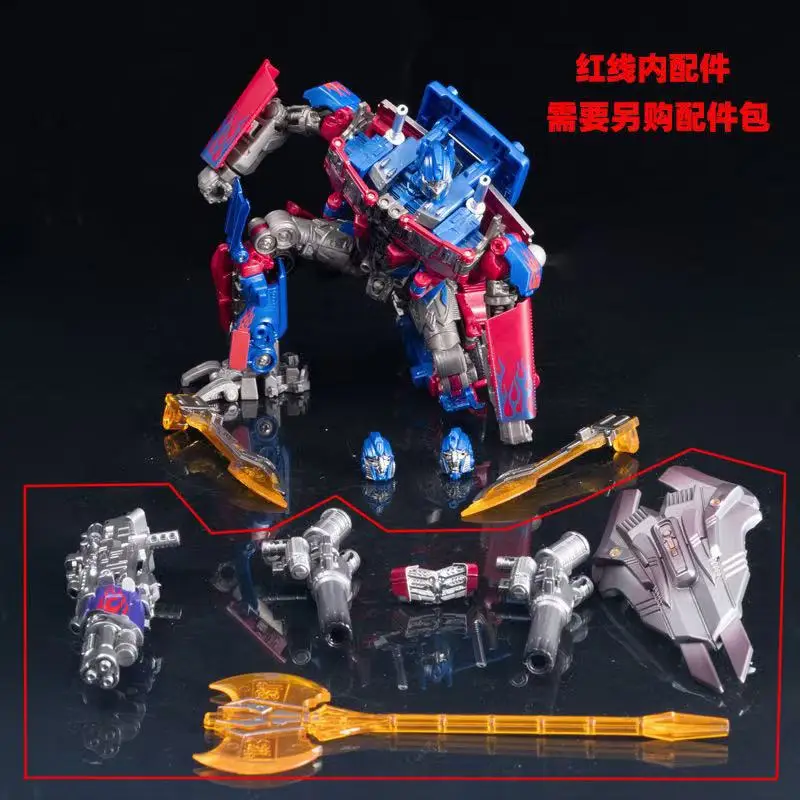 Aoyi Transforming Toy H6001-4 Tai Ba Sai Star Commander Optimus Prime Car Robot Ys04