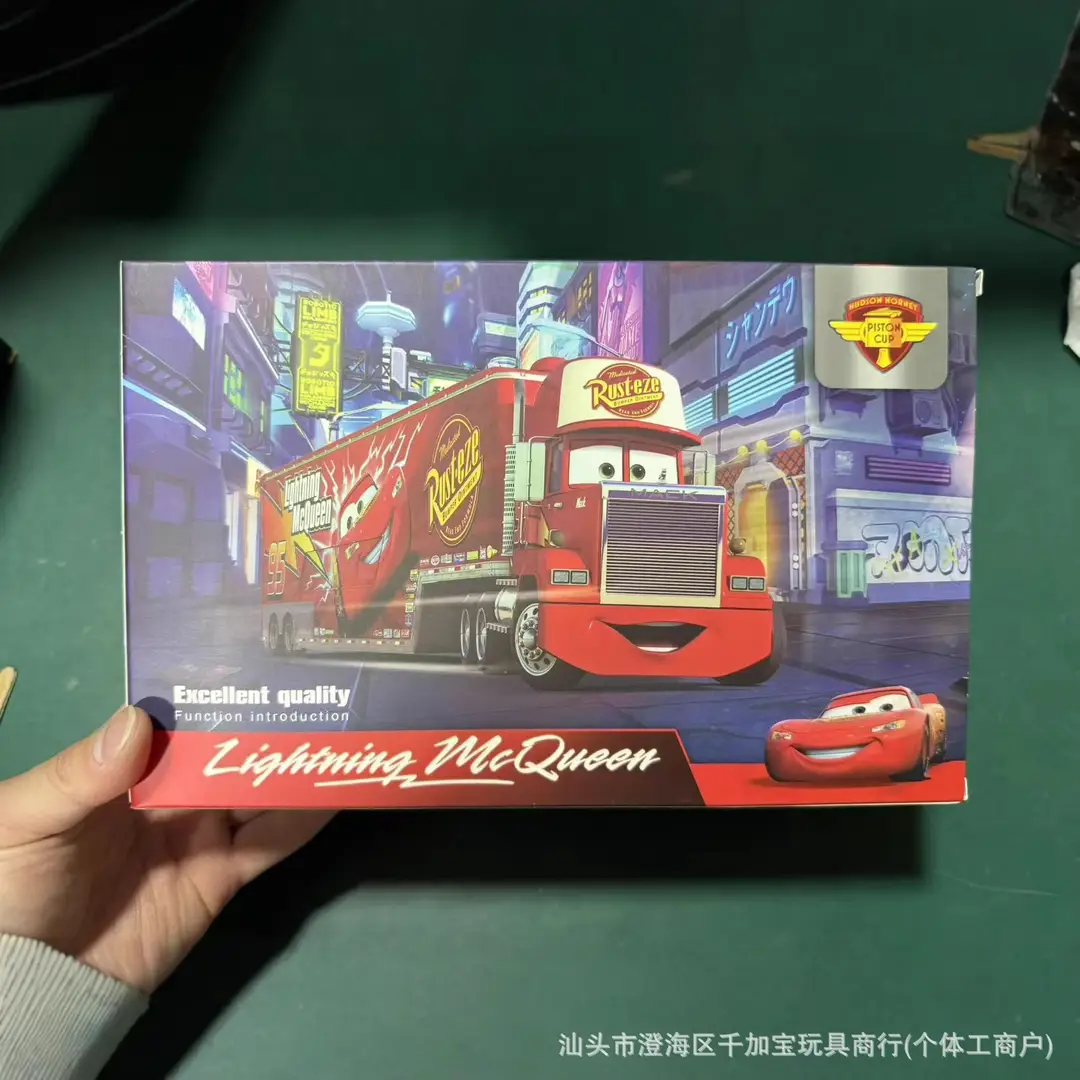 Cars 3 Lightning Mcqueen Alloy Car Children's Lightning Mcqueen Toy with Openable Trunk for Boys Gift