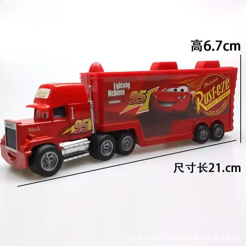 Cars 3 Lightning Mcqueen Alloy Car Children's Lightning Mcqueen Toy with Openable Trunk for Boys Gift