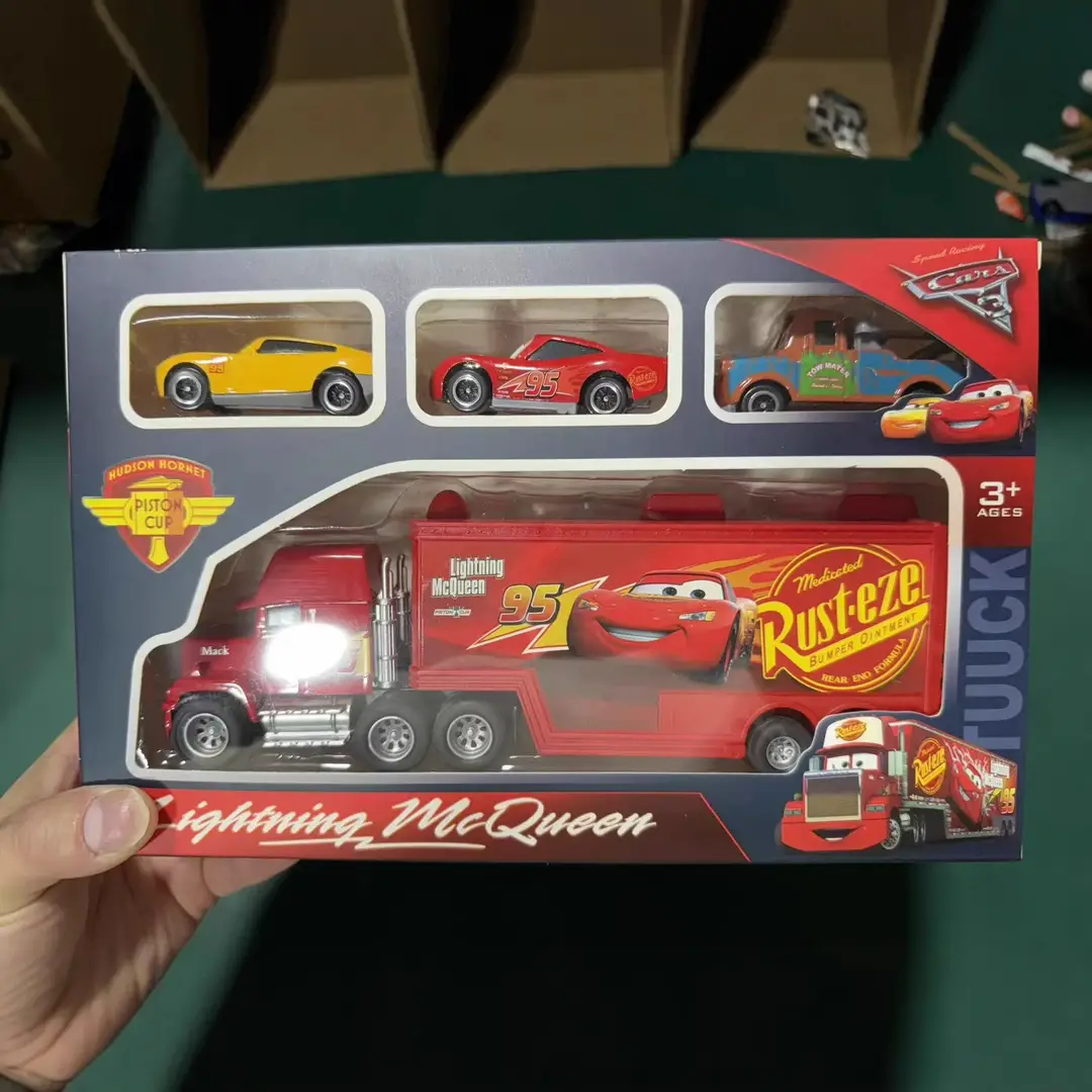 Cars 3 Lightning Mcqueen Alloy Car Children's Lightning Mcqueen Toy with Openable Trunk for Boys Gift — feature 4