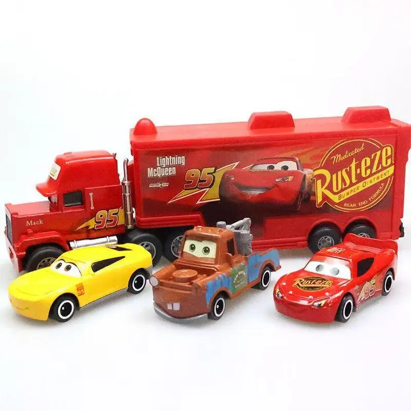 Cars 3 Lightning Mcqueen Alloy Car Children's Lightning Mcqueen Toy with Openable Trunk for Boys Gift — feature 7