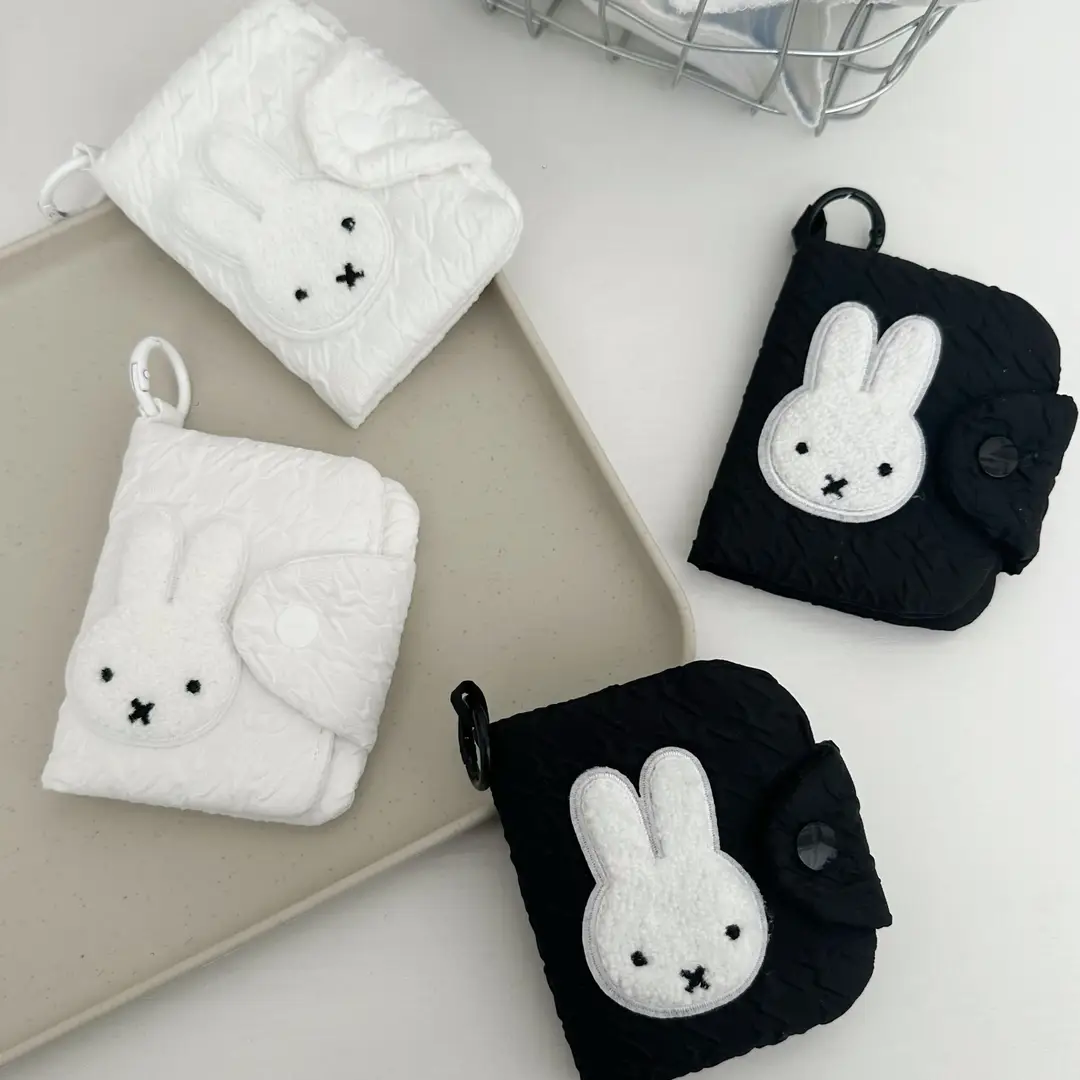 Japanese-Style Cute Rabbit Id Card Holder, Simple Portable Multi-Layer Card Case, Multifunctional Large-Capacity Coin Purse — feature 3