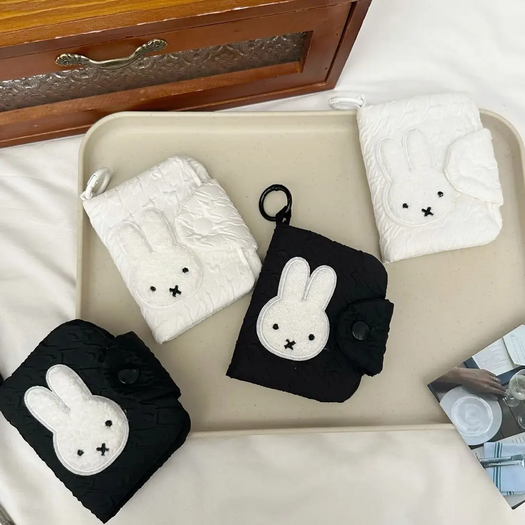 Japanese-Style Cute Rabbit Id Card Holder, Simple Portable Multi-Layer Card Case, Multifunctional Large-Capacity Coin Purse — feature 5
