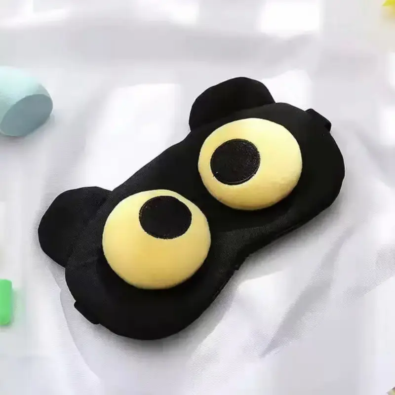 Eye Mask for Sleeping, Light-Blocking, Breathable, Summer Use for Students, Men and Women, 3D Design, for Nap, Ice and Heat Compress to Relieve Fatigue, Eye Protection