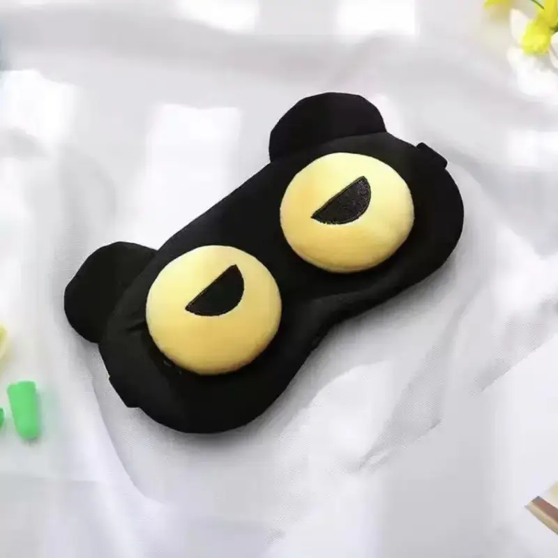 Eye Mask for Sleeping, Light-Blocking, Breathable, Summer Use for Students, Men and Women, 3D Design, for Nap, Ice and Heat Compress to Relieve Fatigue, Eye Protection