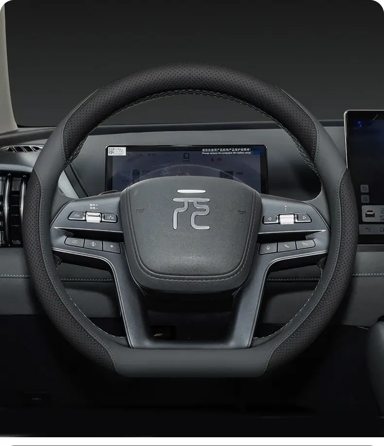 2025 Byd Yuan up Steering Wheel Cover, Yuan Plus, Yuan Pro Dedicated Interior Accessories, All-Season Car Supplies Steering Wheel Cover — feature 11