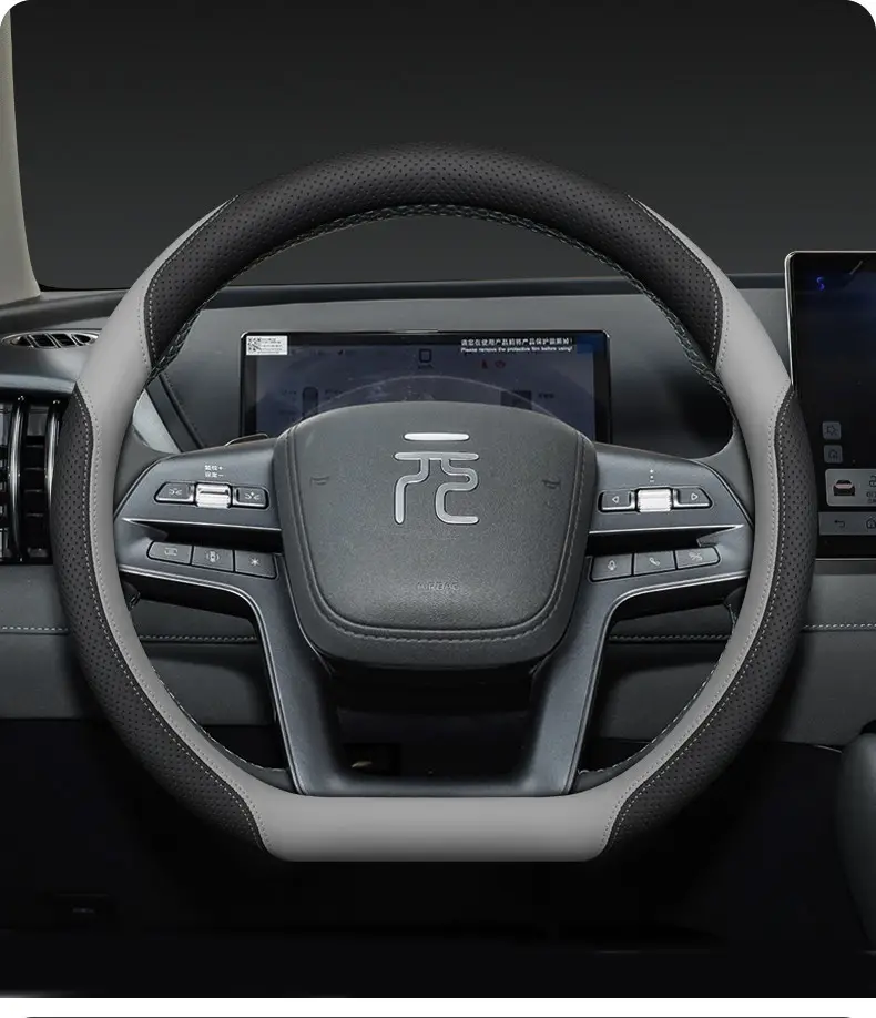 2025 Byd Yuan up Steering Wheel Cover, Yuan Plus, Yuan Pro Dedicated Interior Accessories, All-Season Car Supplies Steering Wheel Cover — feature 13