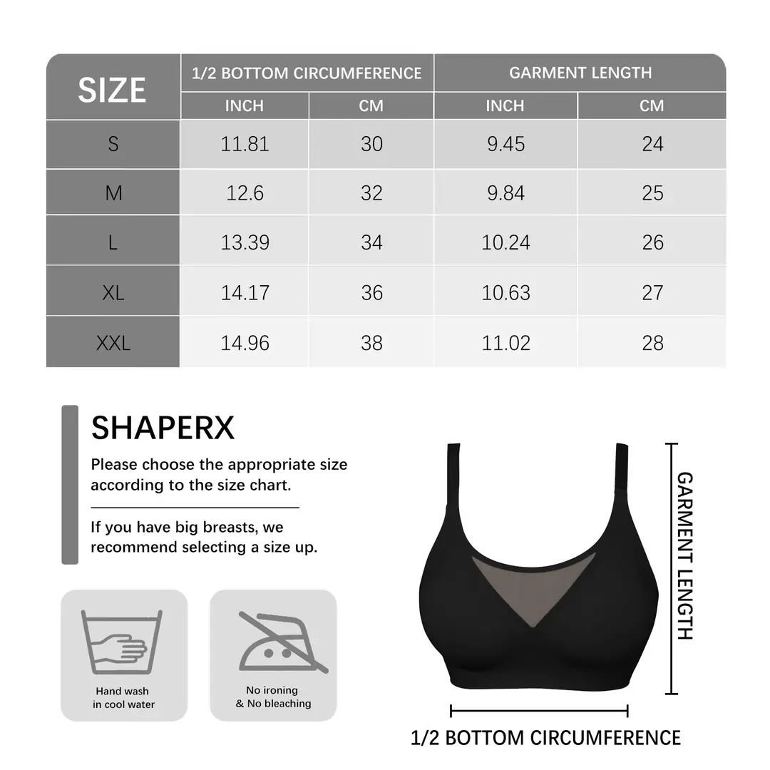 Zeriluna Breathable Mesh Sexy Bra, Soft, Comfortable, Gentle Support, No Underwire, Skin-Friendly and Breathable — feature 3