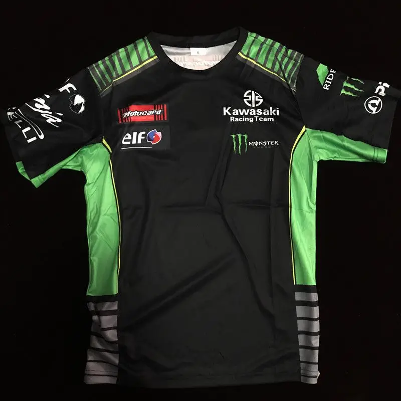 European and American Original Moto Racing T-Shirt, Motorcycle Riding Short-Sleeved Quick-Drying Shirt, Track Workwear, Rider Cultural Shirt