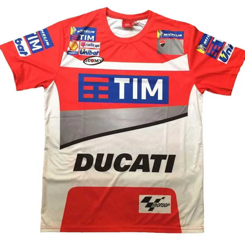 European and American Original Moto Racing T-Shirt, Motorcycle Riding Short-Sleeved Quick-Drying Shirt, Track Workwear, Rider Cultural Shirt