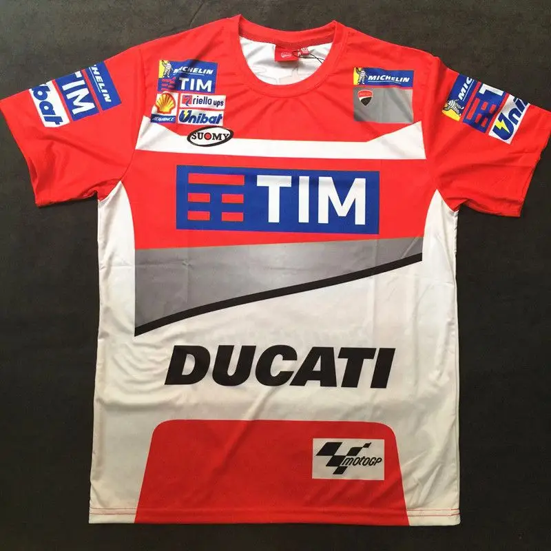 European and American Original Moto Racing T-Shirt, Motorcycle Riding Short-Sleeved Quick-Drying Shirt, Track Workwear, Rider Cultural Shirt