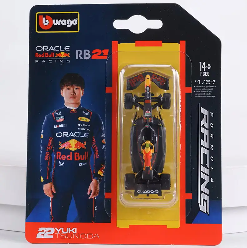 Bimei F1 New Product 1:64 Formula Racing Car Model Red Bull Rb21 Ferrari Mercedes Mclaren Team