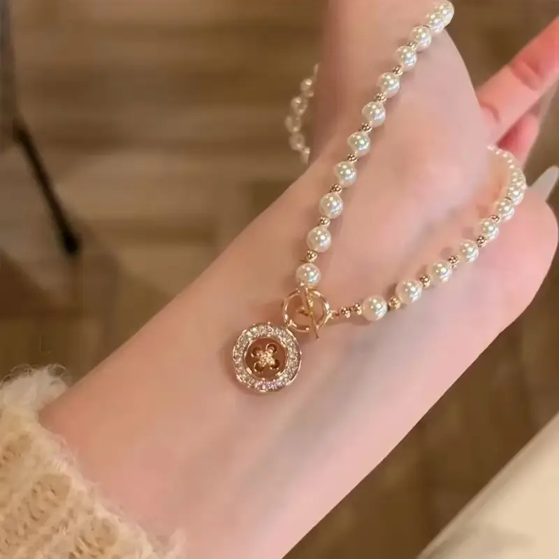 French-Style Vintage Pearl Multi-Layered Necklace, Niche Fashion Design, High-End Exquisite Light Luxury Tassel Multi-Layer Necklace — feature 10