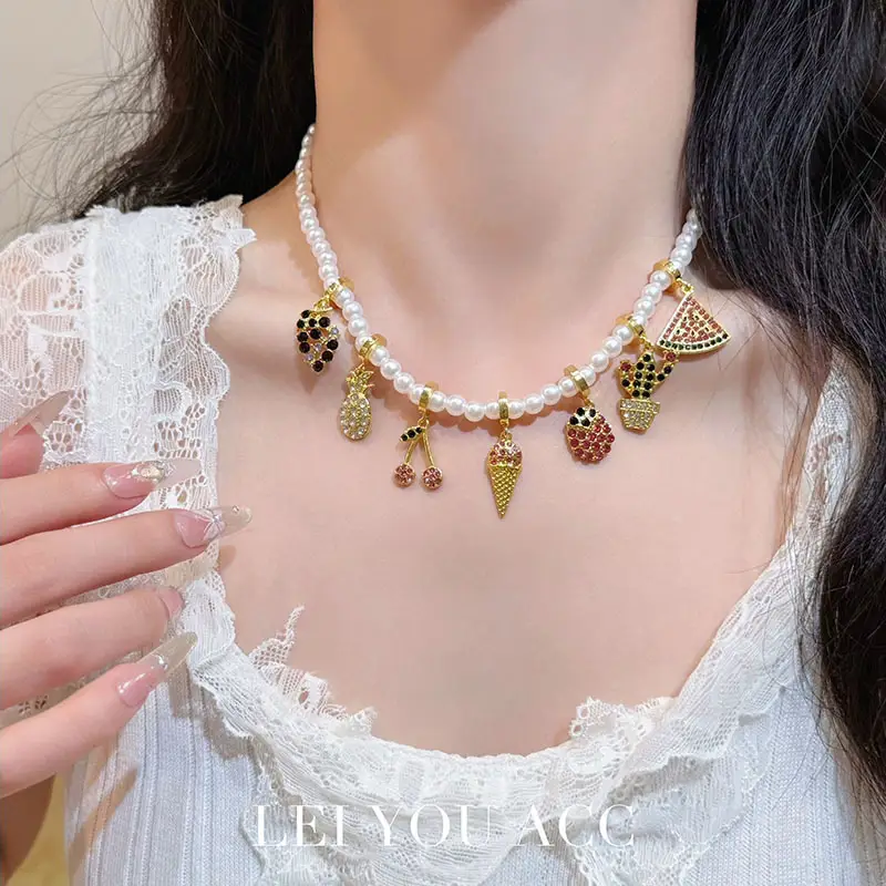 French-Style Vintage Pearl Multi-Layered Necklace, Niche Fashion Design, High-End Exquisite Light Luxury Tassel Multi-Layer Necklace
