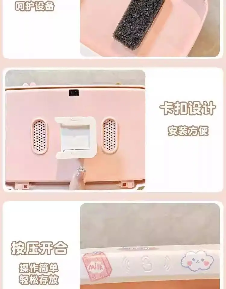 Bathroom Phone Holder Waterproof Phone Case Phone Stand Bathroom Toilet Wall-Mounted Shower Storage Rack Gadget for Women — feature 10