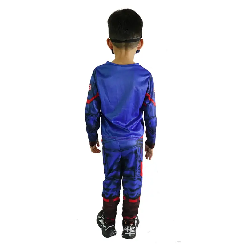 Halloween Captain America Children's Costume Anime Dance Party Outfit — feature 7