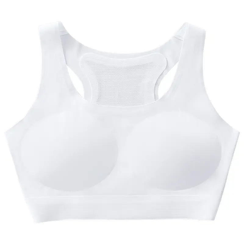 Second Stage of Development, Seamless Girls' Student Vest, Breathable and Skin-Friendly, Summer Bra for Girls