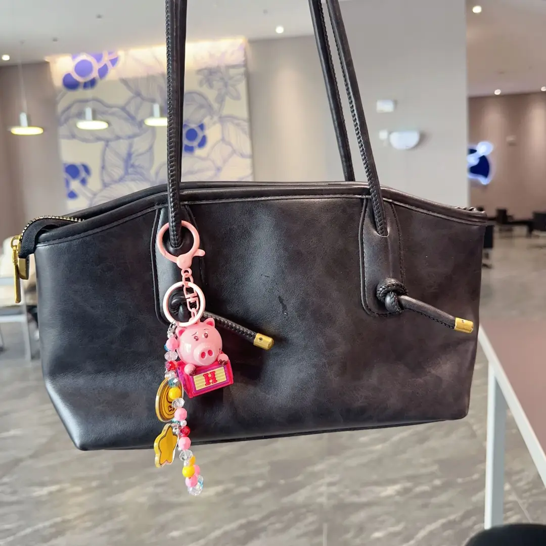 New Cartoon Merchandise Genuine Toy Story Hamm and Buzz Lightyear Dirt-Resistant Plush Keychain Bag Pendant - Image 8