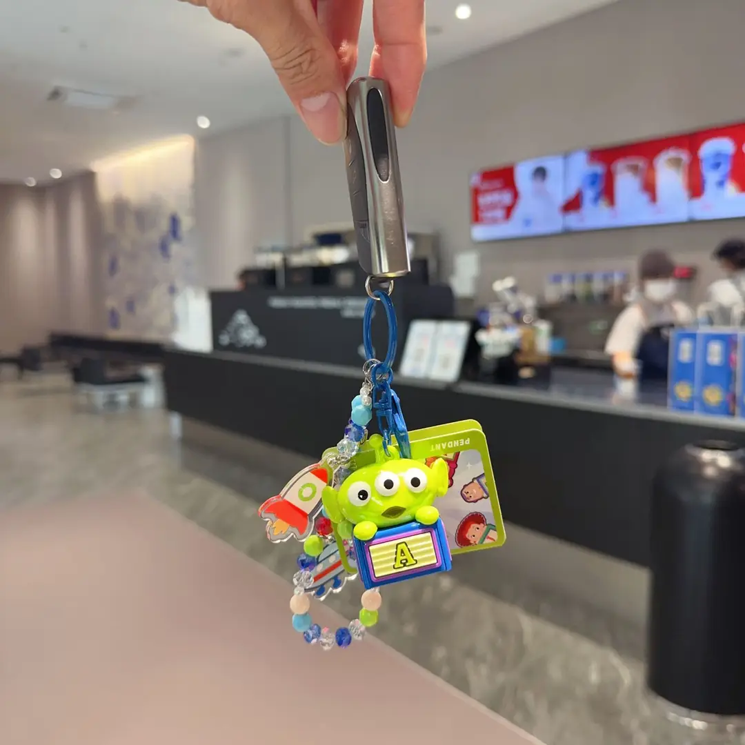 New Cartoon Merchandise Genuine Toy Story Hamm and Buzz Lightyear Dirt-Resistant Plush Keychain Bag Pendant — feature 18