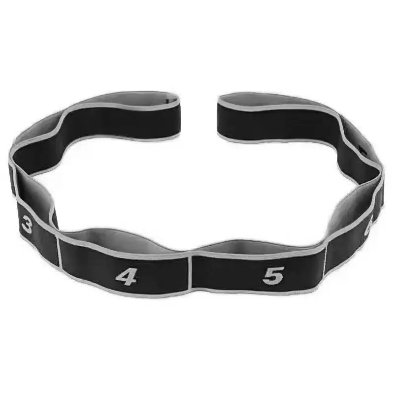 Digital Resistance Elastic Band for Beginners and Experienced Users, Yoga Stretching, Men's and Women's Fitness, Leg Strength, Dance Training, Stretching