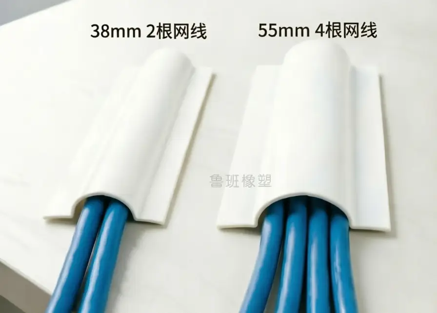 Self-Adhesive Wire Fixer for Floor, Cable Hideaway, Wire and Network Cable Organizer, Surface-Mounted Anti-Step Wire Channel — feature 2