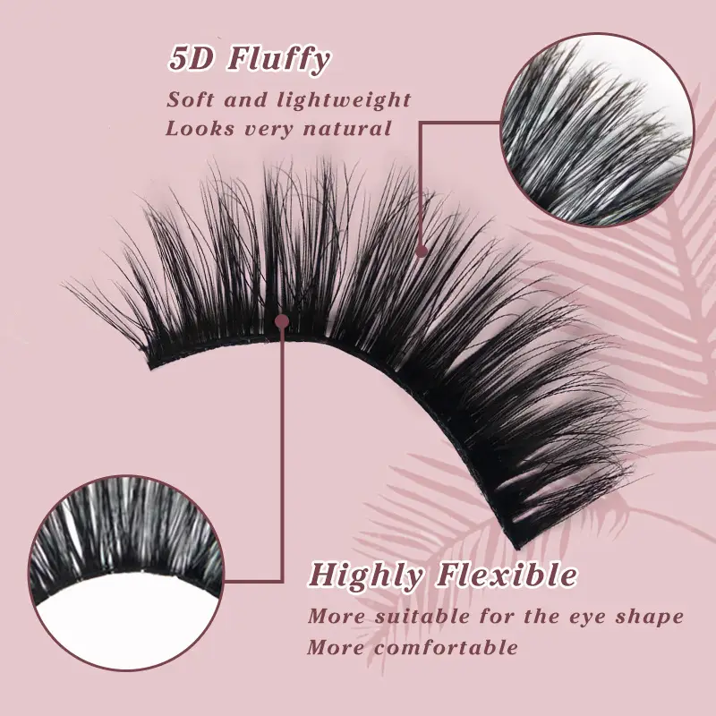 10 Pairs of 5D European and American Style False Eyelashes, Fluffy and Long, Thick Collection - Image 12