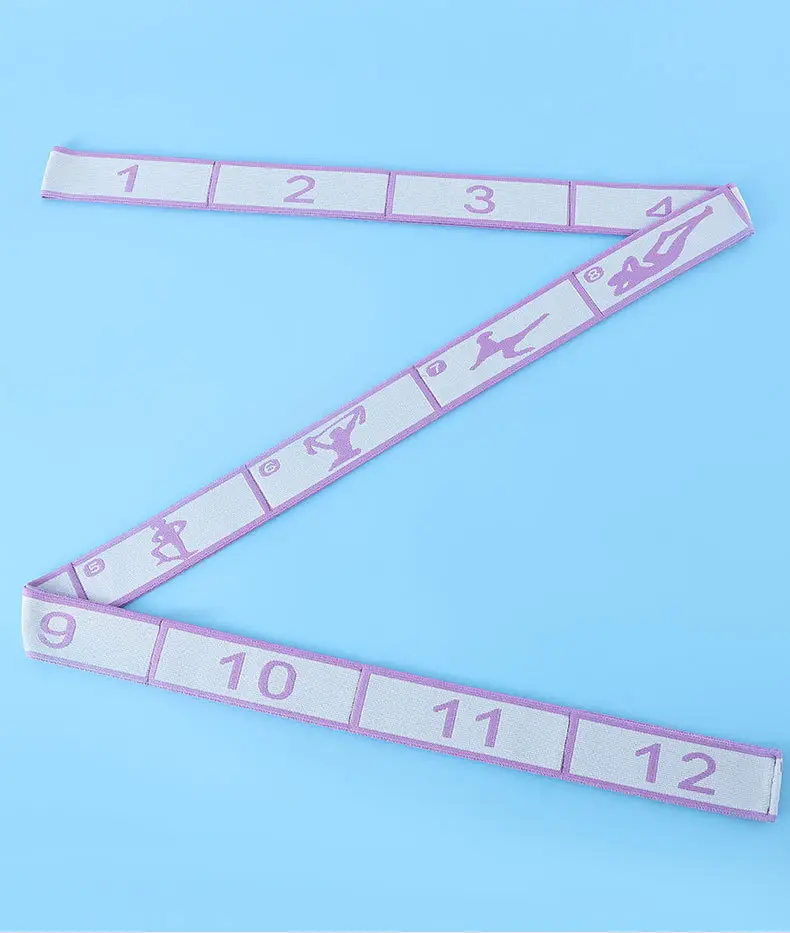 Children's Dance Resistance Bands with 8, 10, and 12 Segments, Yoga Resistance Bands, Exercise Bands, Pull Bands — feature 8