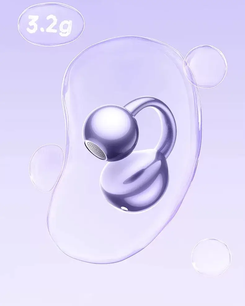 German Berlin Sound Bone Conduction Bluetooth Earphones, Ear Clip Type, New Model, High-End, Open-Style, Ultra-Long Battery Life — feature 28