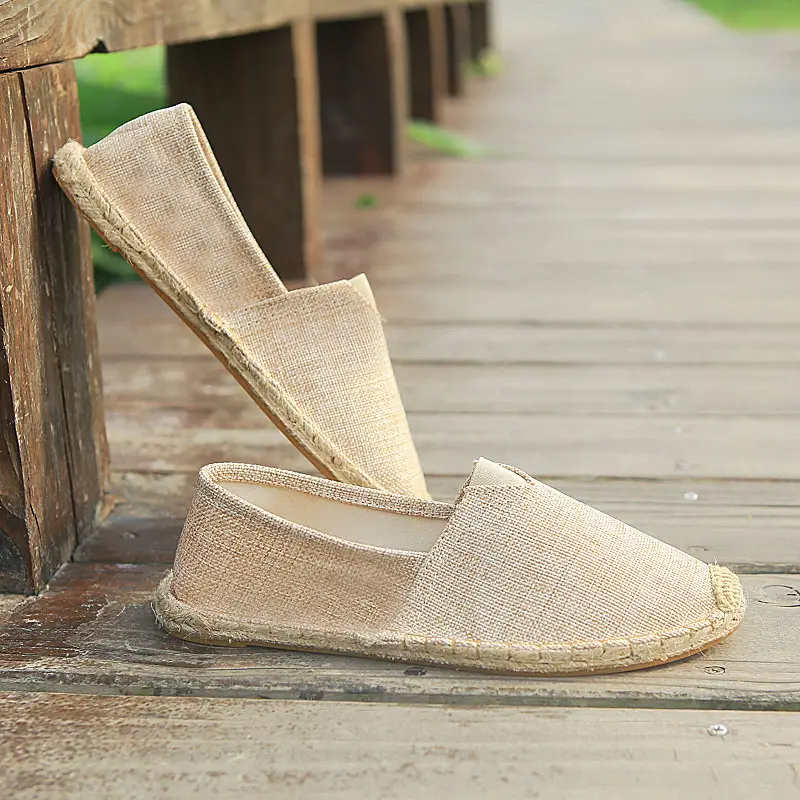 Jinjiang Handmade Cloth Shoes, Cross-Border Popular Hemp-Soled Men's Shoes, Chinese Style Canvas Shoes, Hemp-Soled Cloth Shoes, Couple's Casual Cloth Shoes