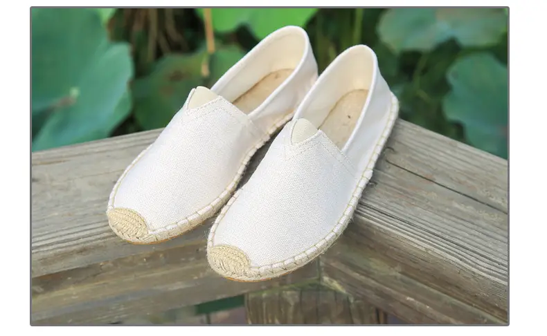 Jinjiang Handmade Cloth Shoes, Cross-Border Popular Hemp-Soled Men's Shoes, Chinese Style Canvas Shoes, Hemp-Soled Cloth Shoes, Couple's Casual Cloth Shoes — feature 22