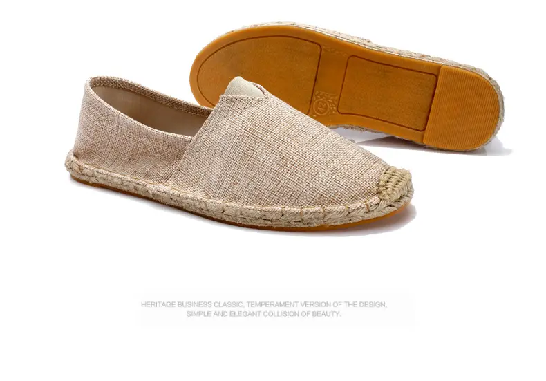 Jinjiang Handmade Cloth Shoes, Cross-Border Popular Hemp-Soled Men's Shoes, Chinese Style Canvas Shoes, Hemp-Soled Cloth Shoes, Couple's Casual Cloth Shoes — feature 40