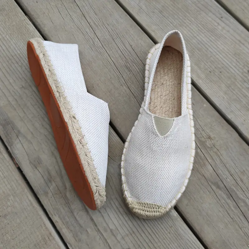 Jinjiang Handmade Cloth Shoes, Cross-Border Popular Hemp-Soled Men's Shoes, Chinese Style Canvas Shoes, Hemp-Soled Cloth Shoes, Couple's Casual Cloth Shoes
