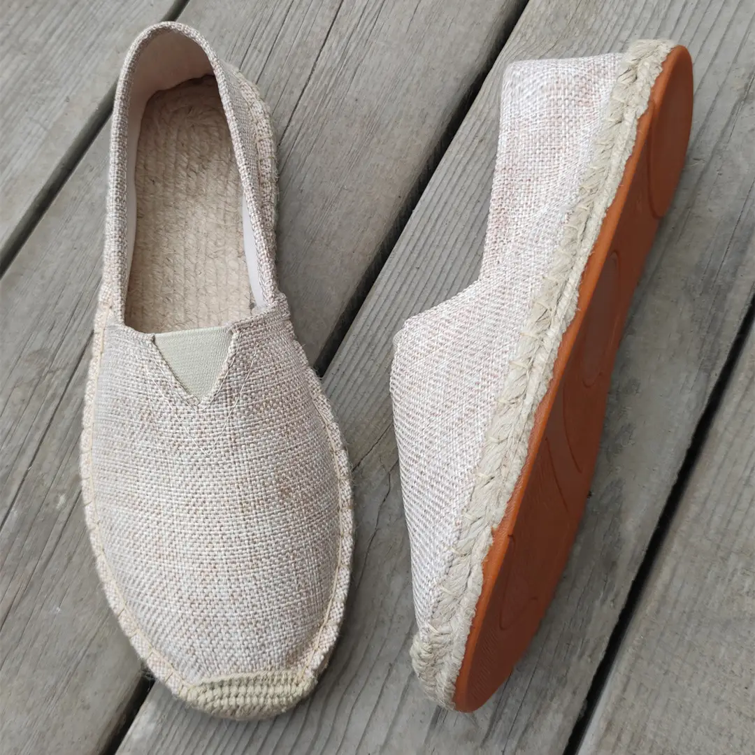 Jinjiang Handmade Cloth Shoes, Cross-Border Popular Hemp-Soled Men's Shoes, Chinese Style Canvas Shoes, Hemp-Soled Cloth Shoes, Couple's Casual Cloth Shoes