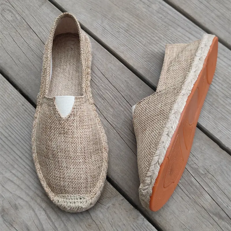 Jinjiang Handmade Cloth Shoes, Cross-Border Popular Hemp-Soled Men's Shoes, Chinese Style Canvas Shoes, Hemp-Soled Cloth Shoes, Couple's Casual Cloth Shoes