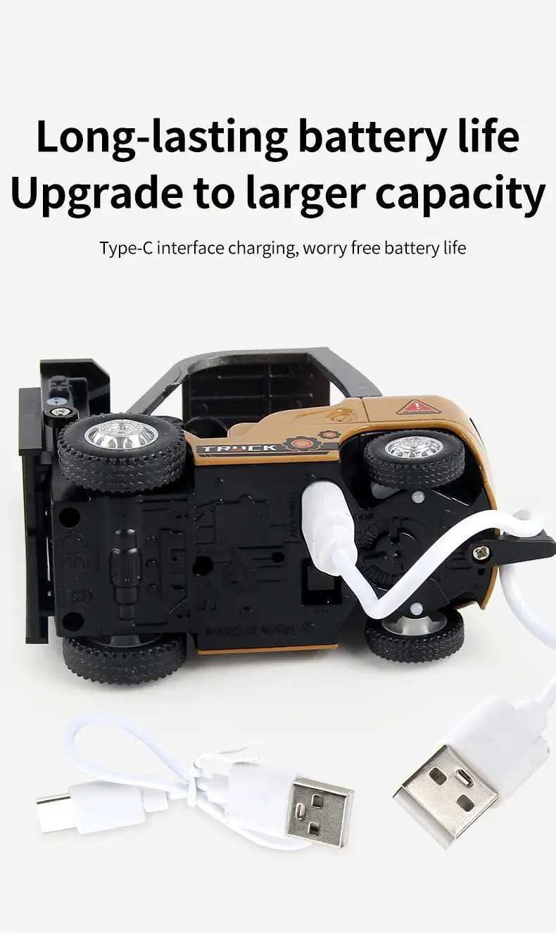 Cross-Border New Product: Simulated Mini Remote Control Crane, Adjustable Speed and Lift Height, Remote Control Forklift Engineering Vehicle — feature 19