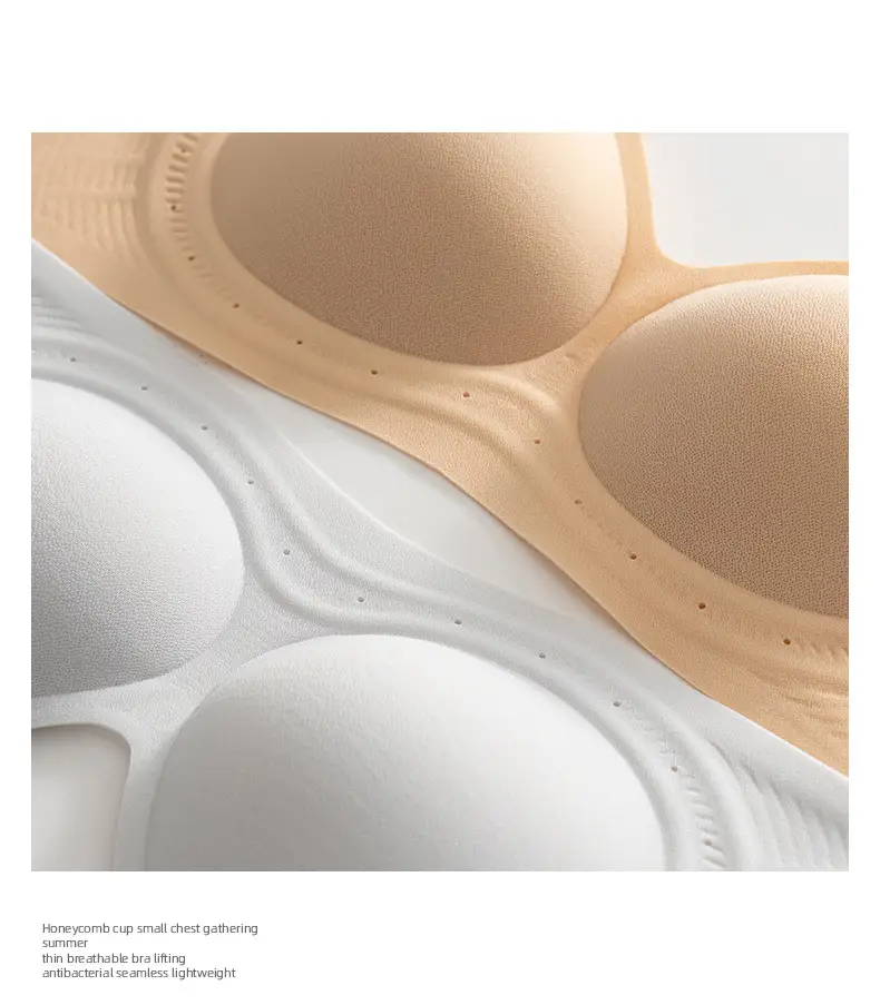 Lightweight Liquid Foundation Breathable Bra, Breathable and Comfortable, No Underwire, Gathers Side Breasts, Prevents Sagging, Seamless Underwear for Women — feature 26