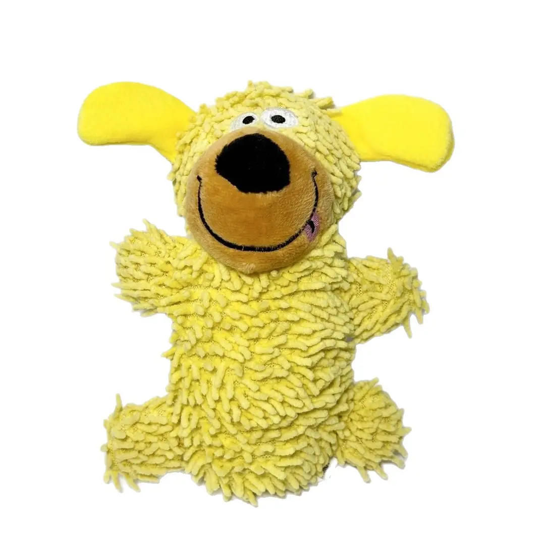 Dog Toy That Makes Noise, Is Durable and Bite-Resistant, Energy-Consuming, Makes Peculiar Sounds, Mop-Shaped, for Small and Medium-Sized Dogs, Teeth Cleaning, Boredom Relief Dog Toy