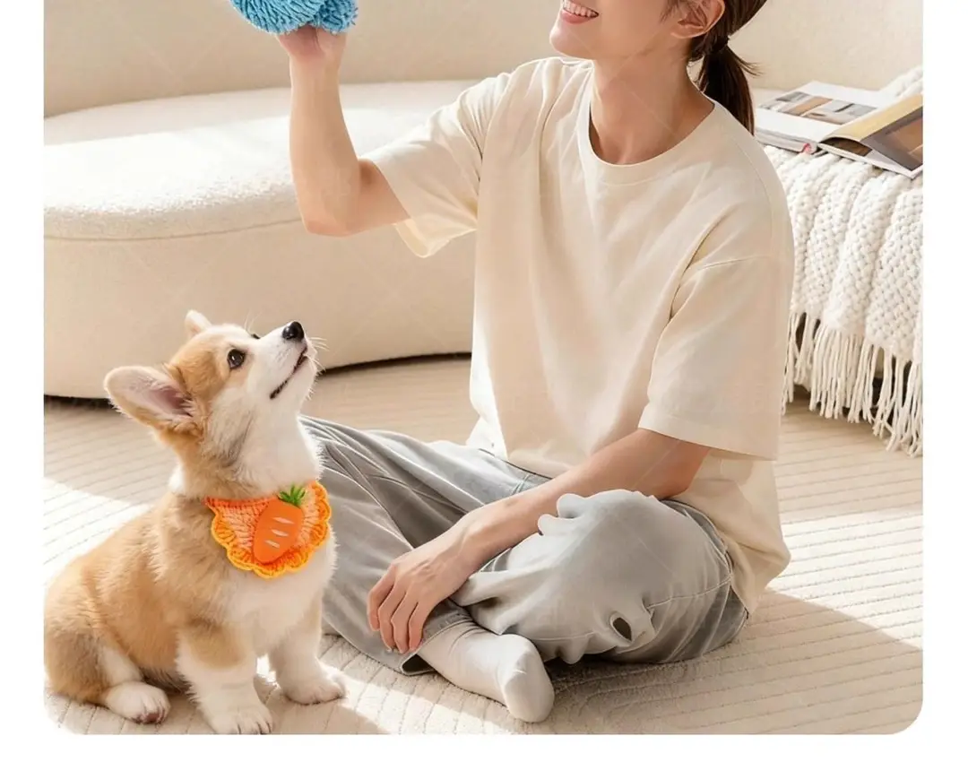 Dog Toy That Makes Noise, Is Durable and Bite-Resistant, Energy-Consuming, Makes Peculiar Sounds, Mop-Shaped, for Small and Medium-Sized Dogs, Teeth Cleaning, Boredom Relief Dog Toy — feature 7