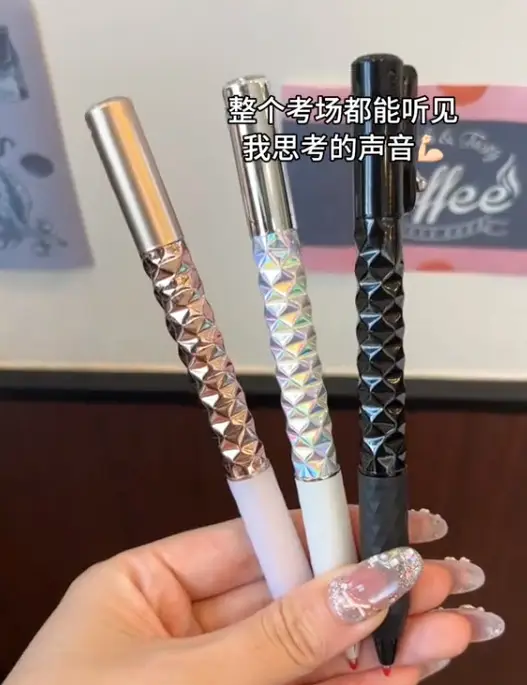 Lingdong Decompression Geometric Deformation Pen, Quick-Drying, Niche, High-Value Decorative Gel Pen — feature 2