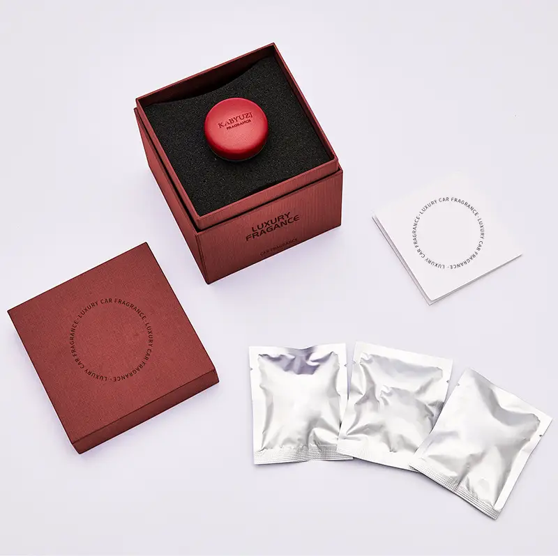 Car-Mounted Lambskin Fragrance Diffuser 2026 New Model Air Vent Aroma Diffuser High-End Luxury Ornament with Long-Lasting Fragrance for Car Use