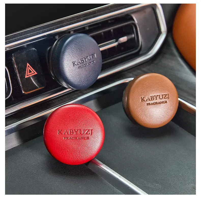 Car-Mounted Lambskin Fragrance Diffuser 2026 New Model Air Vent Aroma Diffuser High-End Luxury Ornament with Long-Lasting Fragrance for Car Use — feature 32