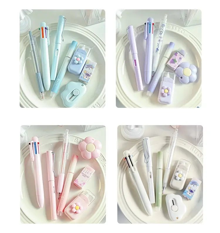 Cute Stationery Set, 7-Piece Gift Pack, High-Value Student Back-To-School and Graduation Gift, Study Stationery, Souvenir Gift — feature 3