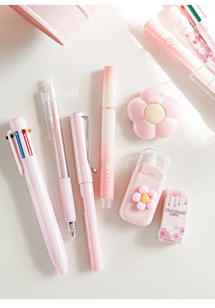 Cute Stationery Set, 7-Piece Gift Pack, High-Value Student Back-To-School and Graduation Gift, Study Stationery, Souvenir Gift — feature 6