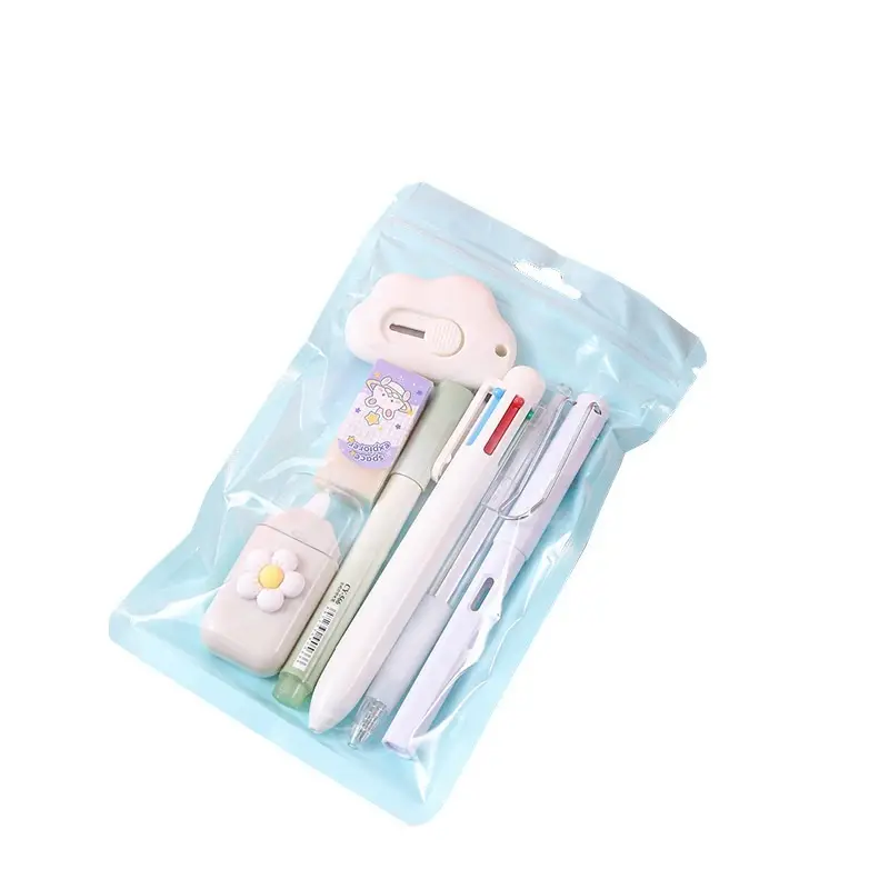 Cute Stationery Set, 7-Piece Gift Pack, High-Value Student Back-To-School and Graduation Gift, Study Stationery, Souvenir Gift