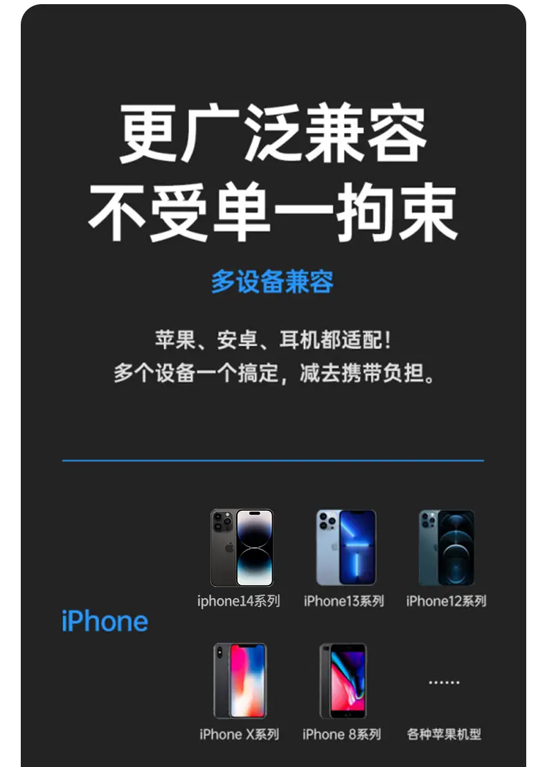 3C Certified Magnetic Super Fast Charging Wireless Power Bank Portable with Built-In Cable Magsafe Mobile Power Supply Kc Cross-Border — feature 17