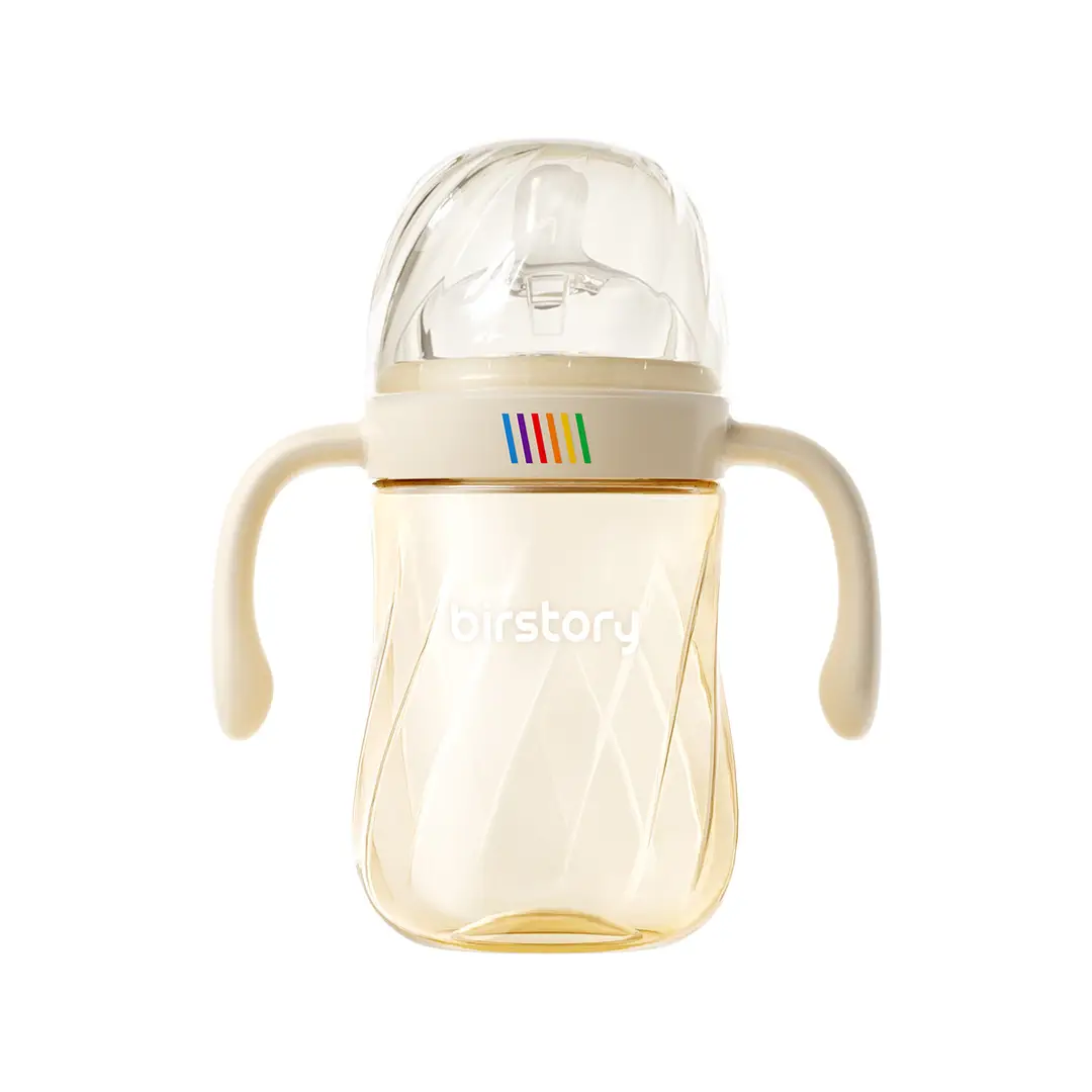 Birstory Baby Bottle for Newborns 0 to 3-6 Months+ Special Bottle to Prevent Choking and Flatulence, Imitating Breast Milk
