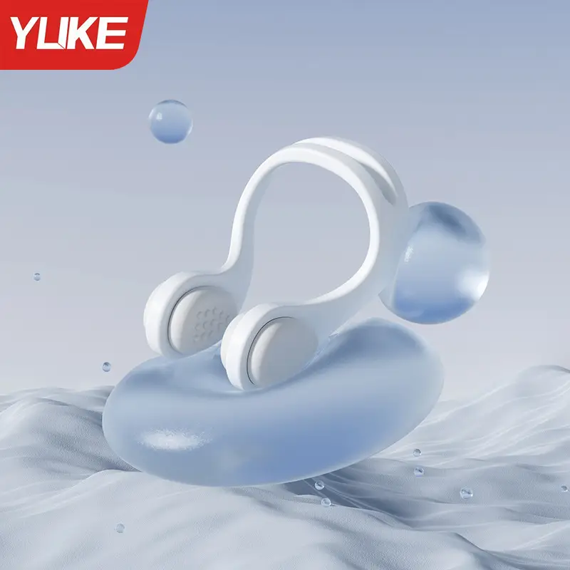 Swimming Earplugs and Nose Clip, Professional Waterproof, Non-Soundproof, for Adults and Children, Prevents Water from Entering Ears, Anti-Choking Device Set